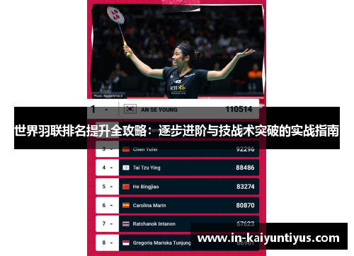 世界羽联排名提升全攻略：逐步进阶与技战术突破的实战指南